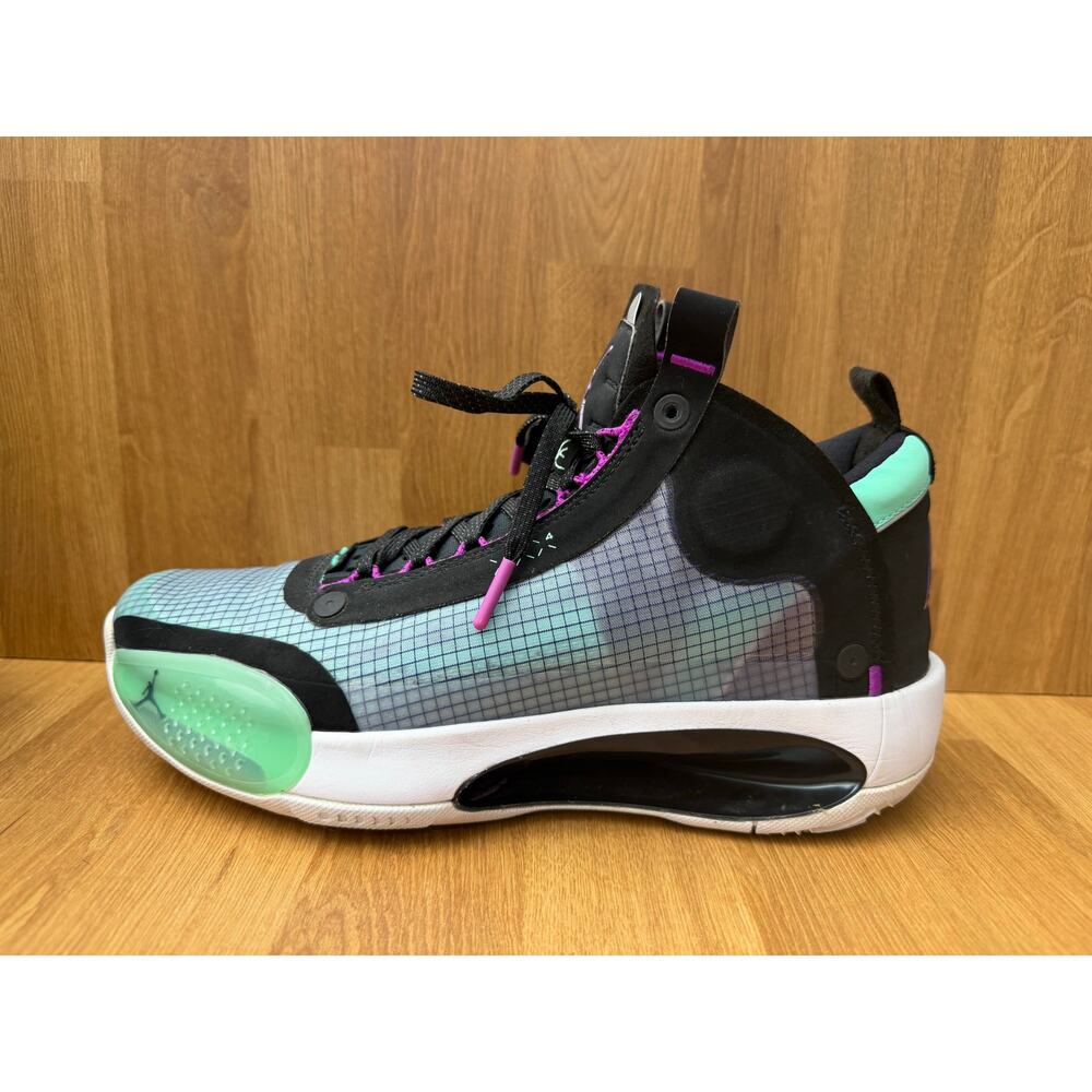 Nike Air Jordan 34 Blue Void Size 9 Mens Basketball Shoes - Picture 4 of 16
